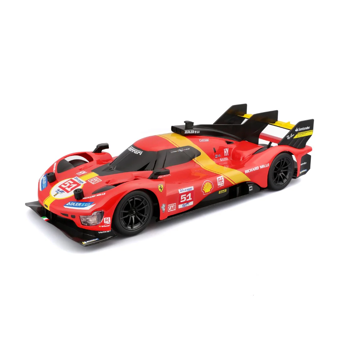 *82861 Bburago Maisto Tech Ferrari 499P LMH 2023 Le Mans Champion 1:16