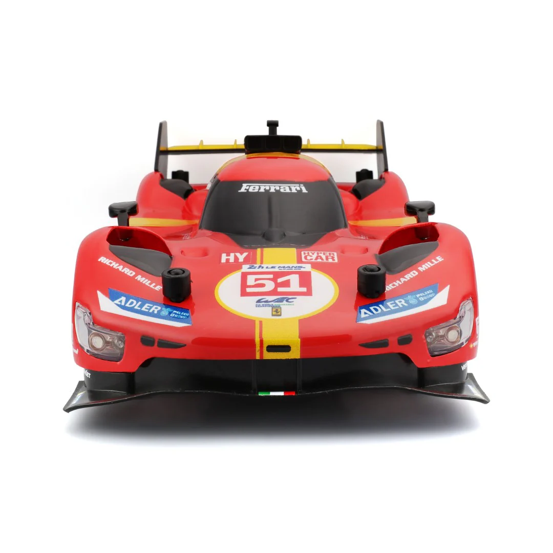 *82861 Bburago Maisto Tech Ferrari 499P LMH 2023 Le Mans Champion 1:16 - immagine 8