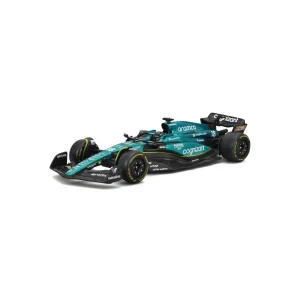18-38091A Bburago F1  Aston Martin AMR23 #18 Strollcon casco - 1:43