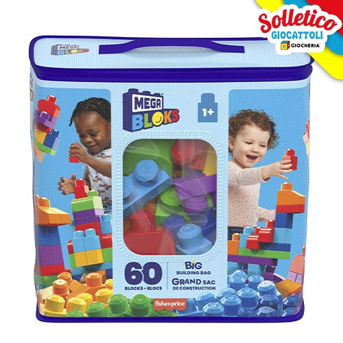 Mega Blocks: Building Bag – Fisher Price (Blu) - immagine 3