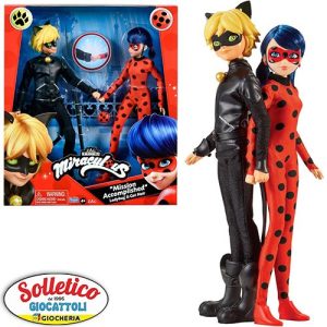 Bambole Ladybug & Chat Noir Miraculous: Diventa un eroe con i tuoi personaggi preferiti!