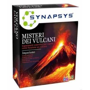 Synapsys-MISTERI DEI VULCANI kit scientifico esperimenti CHIMICA