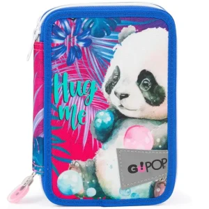 GO POP Astuccio Sweet Jungle Triplo con Set Scuola