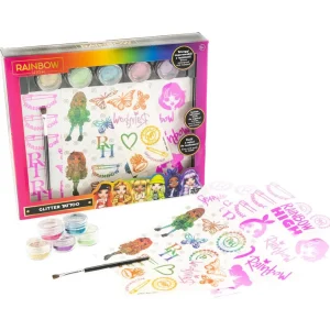 Tatuaggi Glitter Rainbow High per Bambine alla Moda
