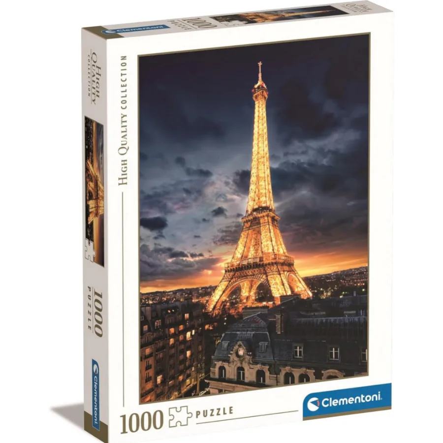 Puzzle Torre Eiffel 1000 Pezzi Clementoni – Made in Italy