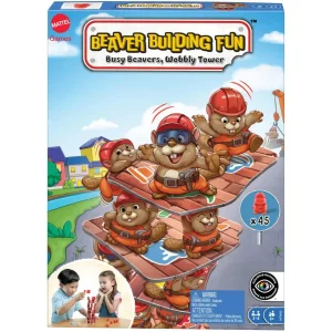 Castori Costruttori Mattel – Gioco da Tavolo per Famiglie