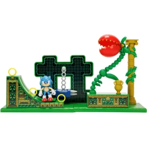 Sonic The Hedgehog Playset Stardust Speedway con Figura 6,3 cm