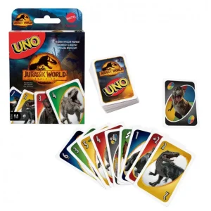 UNO Jurassic World Dominion – Carte Dinosauro per Tutti