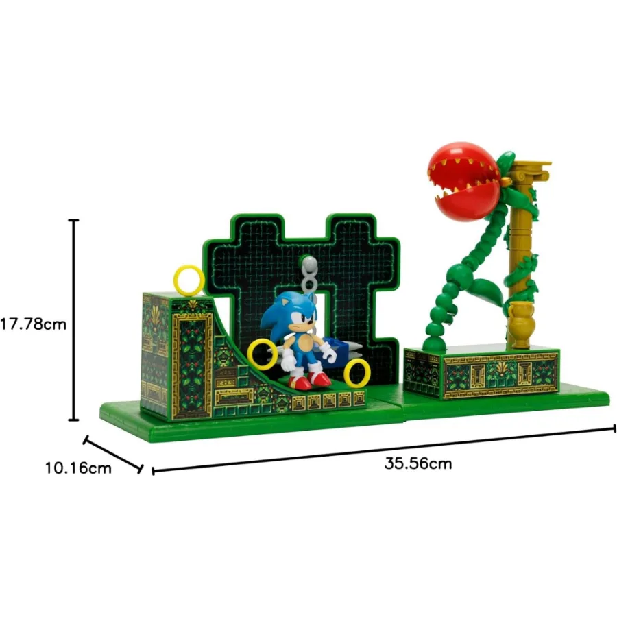Sonic The Hedgehog Playset Stardust Speedway con Figura 6,3 cm - immagine 4