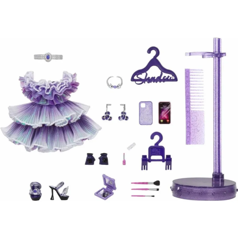 Monique Verbena Shadow High – Bambola Fashion Viola - immagine 4