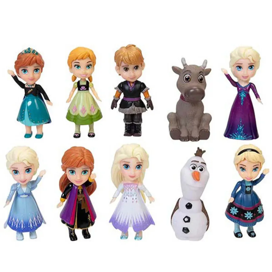Mini Bambole Frozen II 9 cm – Principesse Disney Assortite