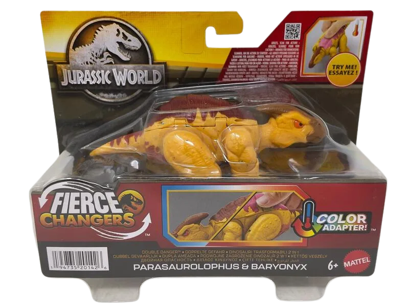 Jurassic World Fierce Changers Dino Trasformabili – Assortito | 18cm x 7cm x 9cm - immagine 6