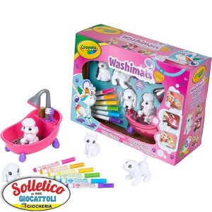 Crayola – Washimals Pets: Scatena la Fantasia Colorando e Lavando i Tuoi Cuccioli!