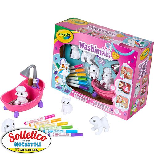 Crayola – Washimals Pets: Scatena la Fantasia Colorando e Lavando i Tuoi Cuccioli! - immagine 2