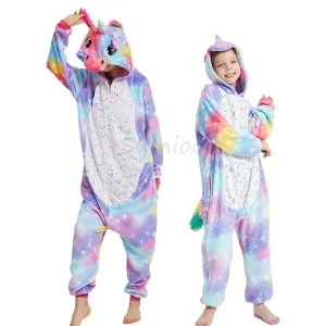 Pigiama donna unicorno colorato