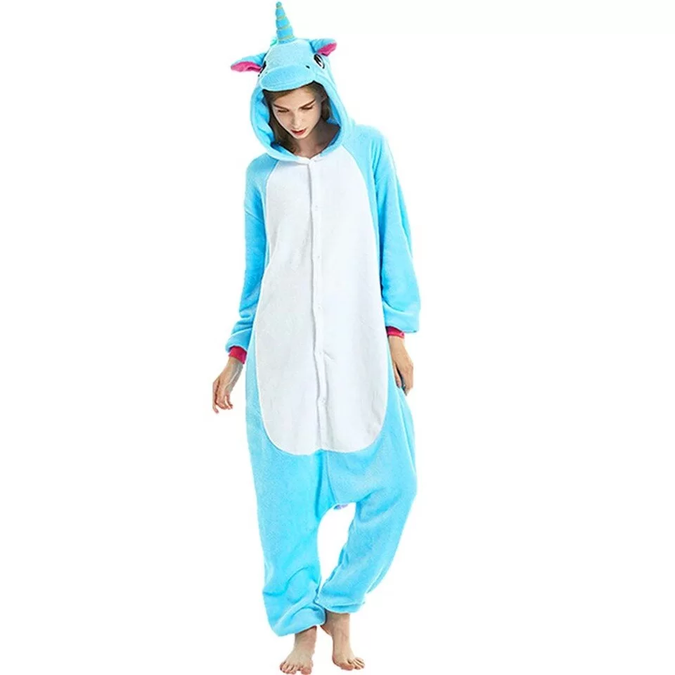 Tuta Unicorno Donna blu