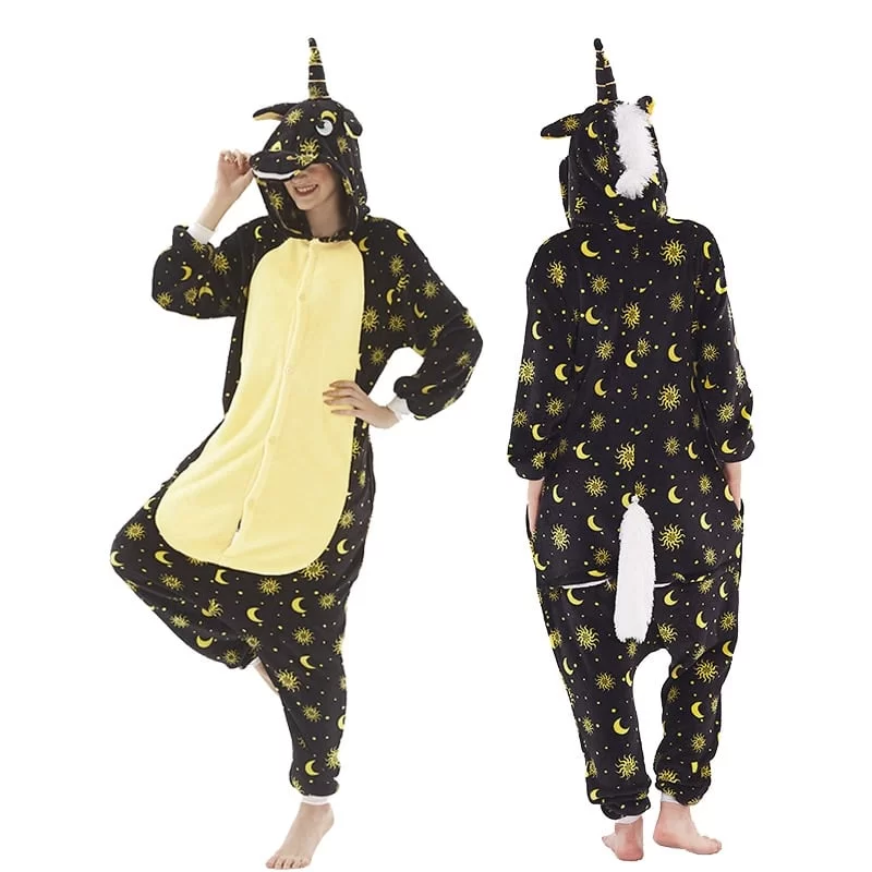 Pigiama Unicorno Nero - immagine 3