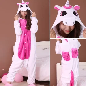 Pigiama Unicorno Pancia Rosa