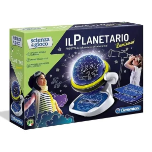 Planetario Luminoso – Scienza e Gioco Lab – Clementoni | 15cm x 15cm x 35cm