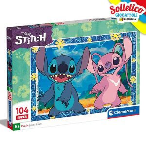 Puzzle Disney Stitch e Angel – Super 104 (48,5 X 33,5): Clementoni