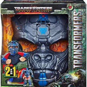 Transformers – Maschera convertibile 2 in 1 di Optimus Primal 22,5cm | 20,5cm x 23,5cm x 12cm