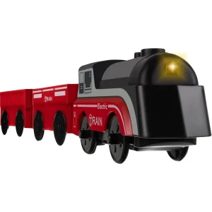 Trenino elettrico con vagoni per bambini da 3 anni