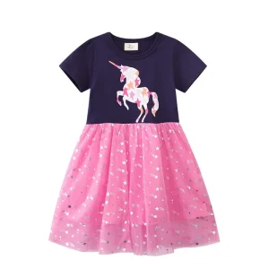 Vestito Unicorno Stella Cadente